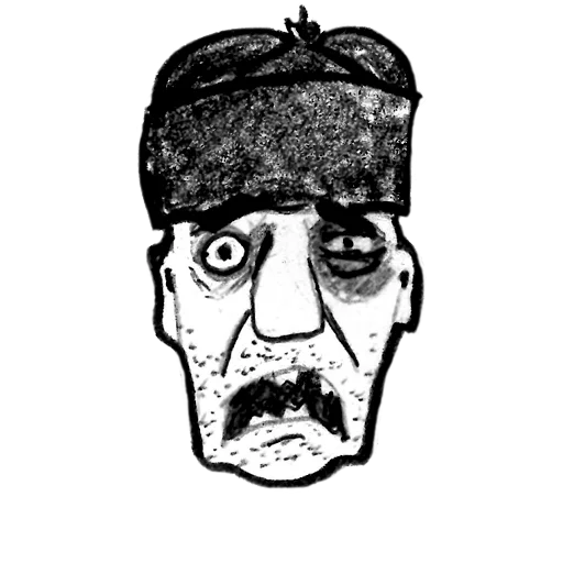 drawing sketch black and white