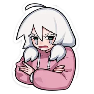 Sticker Оля без надписей @stickers_vk - 8