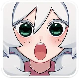 Sticker Оля без надписей @stickers_vk - 10