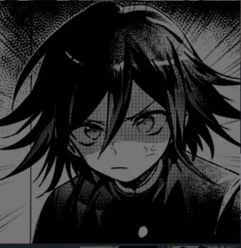 anime cartoon human face