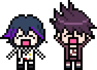 Sticker / Kokichi Oma 3 (4?) by @wanna_s_l_e_e_p / - 9