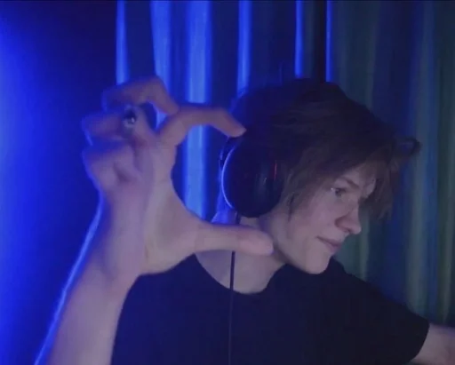 person human face clothing