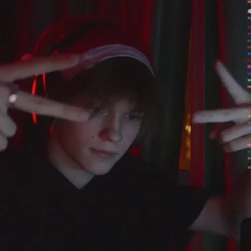 person human face clothing