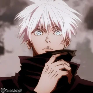 Sticker Gojou by @stikeranimeniebg - 2