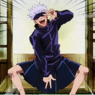 Sticker Gojou by @stikeranimeniebg - 4