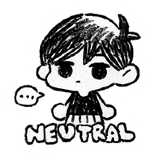 Official Omori Stickers (OMOCAT) - 