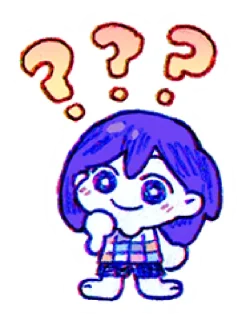 Стикер Official Omori Stickers (OMOCAT) - 1