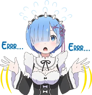 Sticker Re:Zero Rem @oneesanstickers - 9