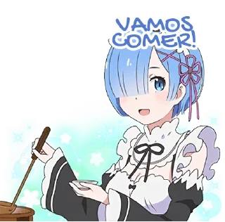 Sticker Re:Zero Rem @oneesanstickers - 6