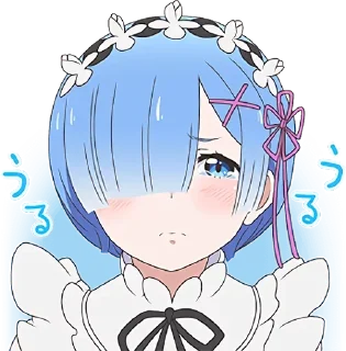 Sticker Re:Zero Rem @oneesanstickers - 5