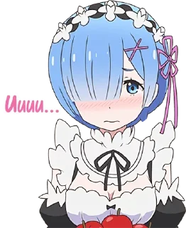 Sticker Re:Zero Rem @oneesanstickers - 11