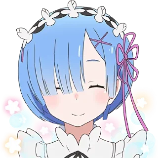 Sticker Re:Zero Rem @oneesanstickers - 4