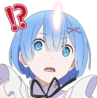 Sticker Re:Zero Rem @oneesanstickers - 1