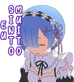 Sticker Re:Zero Rem @oneesanstickers - 10