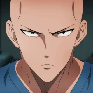 Стикер One Punch Man @animestickersii - 11