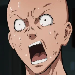 Стикер One Punch Man @animestickersii - 2