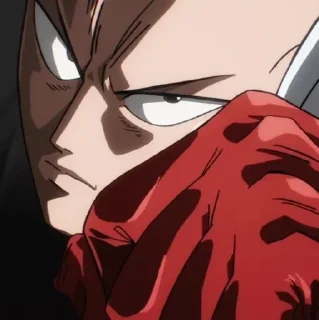 Стикер One Punch Man @animestickersii - 10