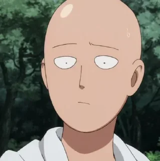 Стикер One Punch Man @animestickersii - 3