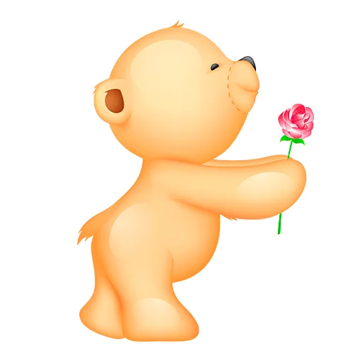 Sticker ookteddybear - 1