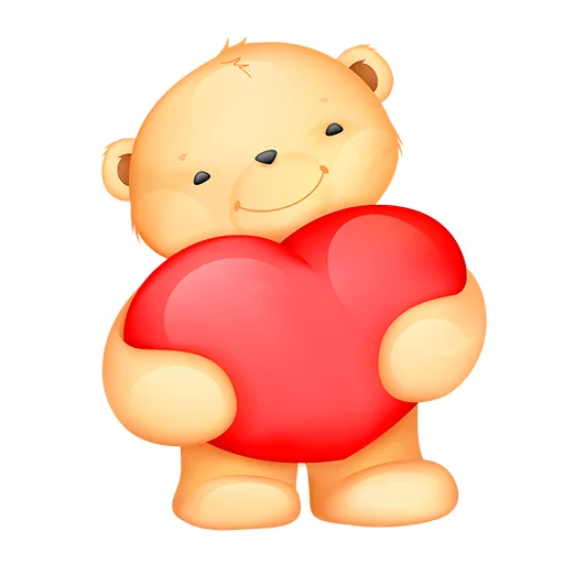 Sticker ookteddybear - 1