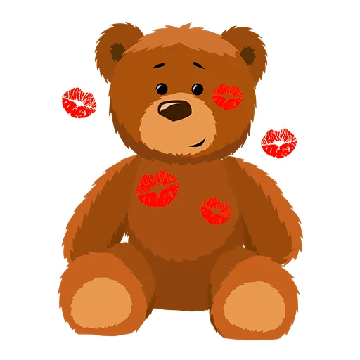 Sticker ookteddybear - 1