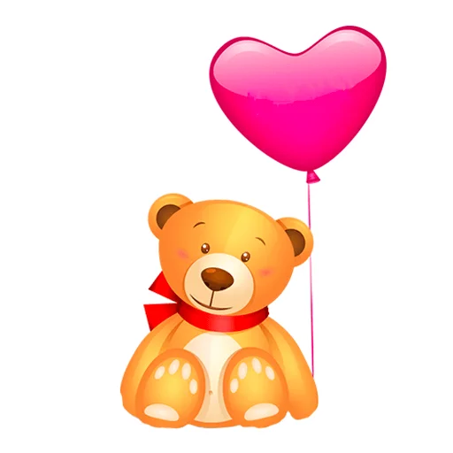 Sticker ookteddybear - 1
