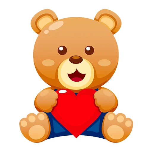 Стикер ookteddybear - 1