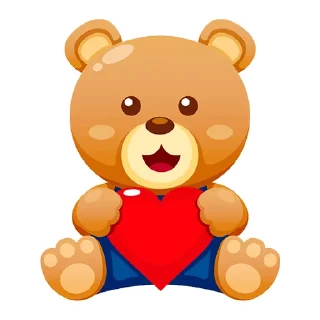 Стикер 🧸 - 0