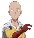 Стикер One Punch Man - 0