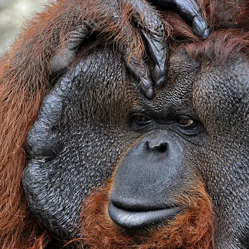 млекопитающее животное обезьяна