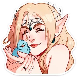 Стикер Орифэль • @TgSticker - 7