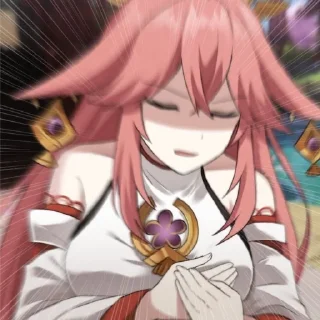 Sticker мико😳😳😵 - 6