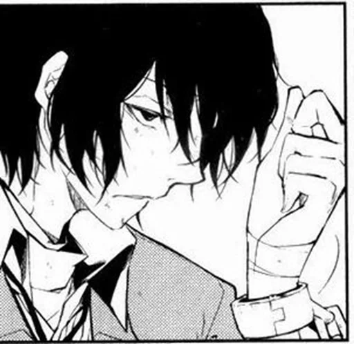 Стикер osamu dazai~ :: @fStikBot - 7