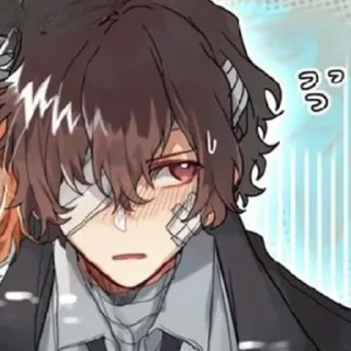 Sticker дазайская мешанина - 2