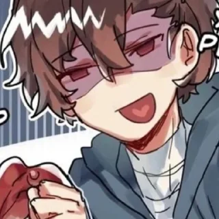 Sticker дазайская мешанина - 10