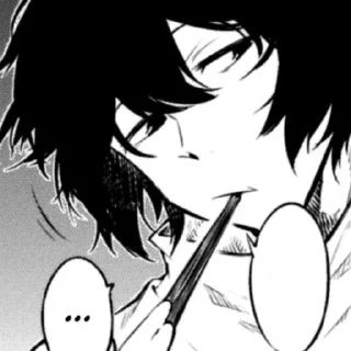 Стикер ・太宰治 ｡˚.” - 4