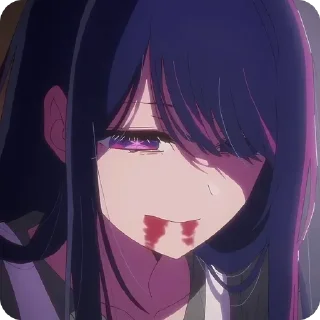 Стикер Oshi no Ko ‣ @animestickerb @pinterest_to_stickerbot - 1