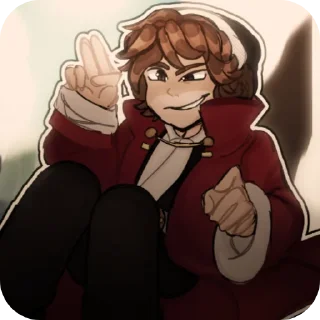 Стикер 𝒦𝓁𝒶𝓈𝒽ℛ𝒶𝒾𝒸𝓀 от @Llglnda - 3