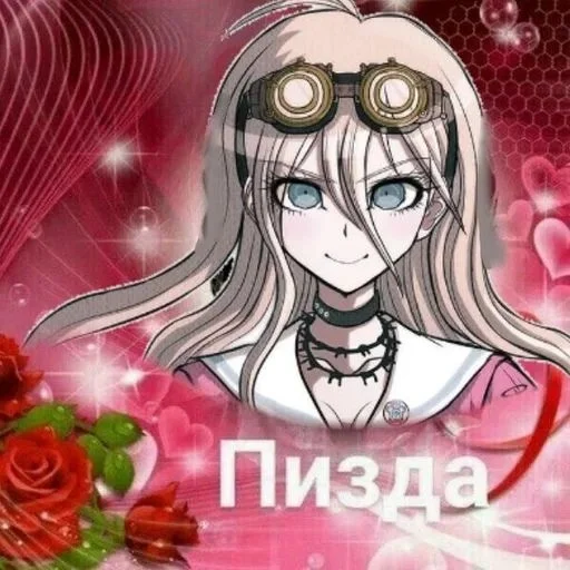 anime flower illustration