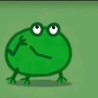 Sticker смішні лягушькі - 3
