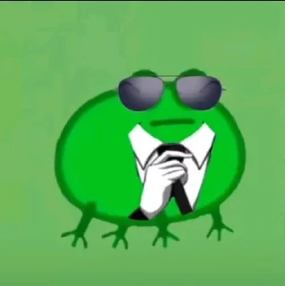 Sticker смішні лягушькі - 4