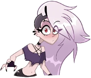 Стикер Отель Хасбин @anime4_arts - 0