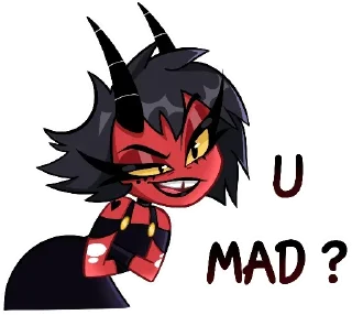 Стикер Отель Хасбин @anime4_arts - 10