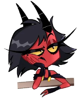 Стикер Отель Хасбин @anime4_arts - 3