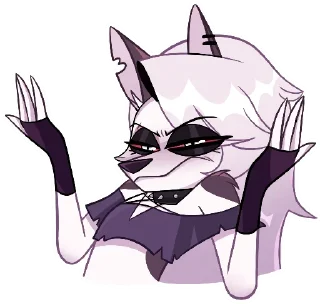 Стикер Отель Хасбин @anime4_arts - 1