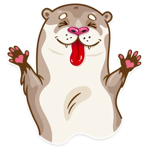 Sticker Johan The Otter - 10