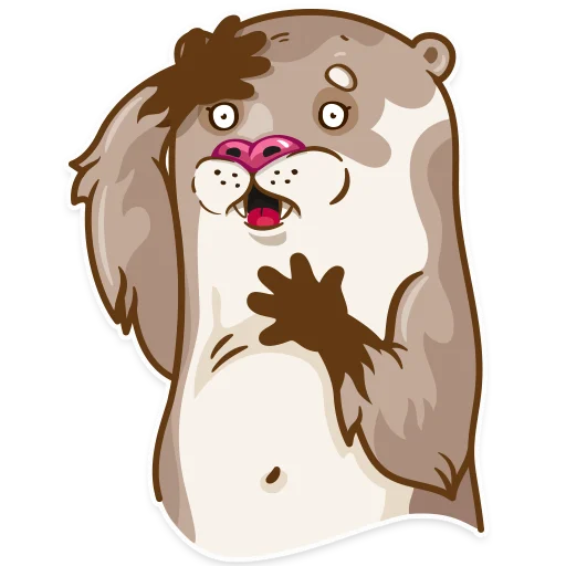 Sticker Johan The Otter - 7