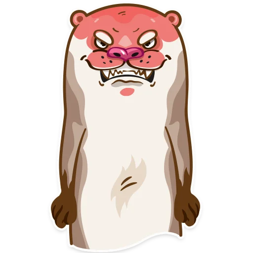 Sticker Johan The Otter - 4