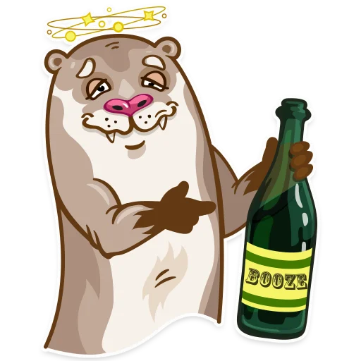 Sticker Johan The Otter - 3