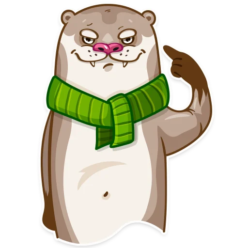 Sticker Johan The Otter - 2